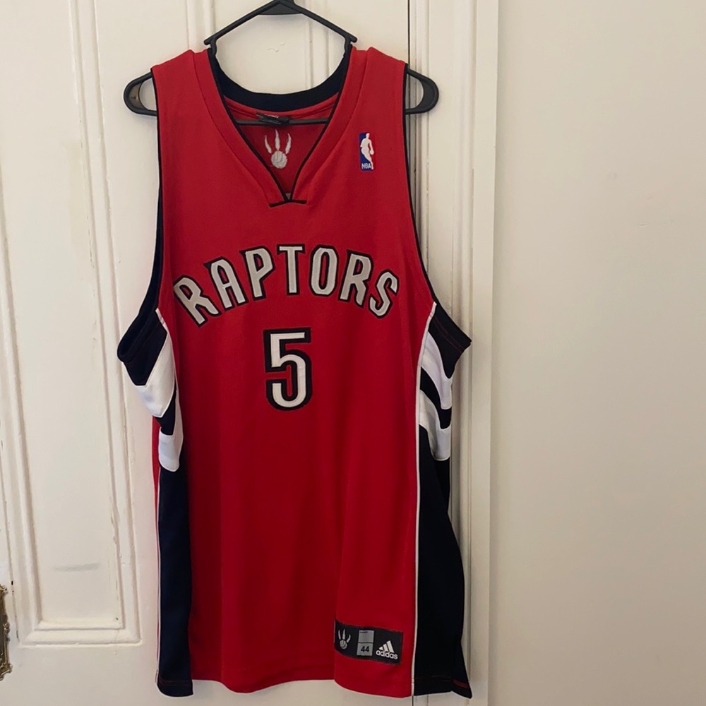 NBA Authentic Jalen Rose Toronto Raptors jersey